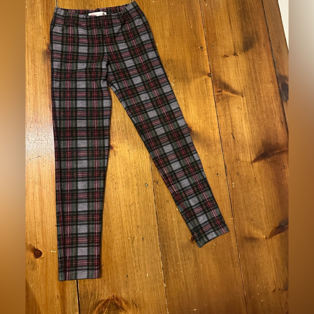 Girls Plaid leggings